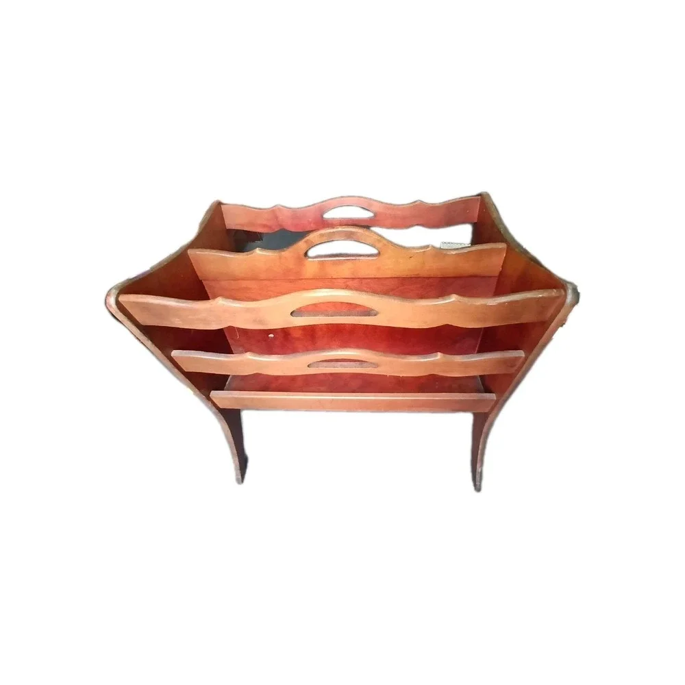 The Ferguson Brothers‎ Wooden Vintage Magazine Rack Stand